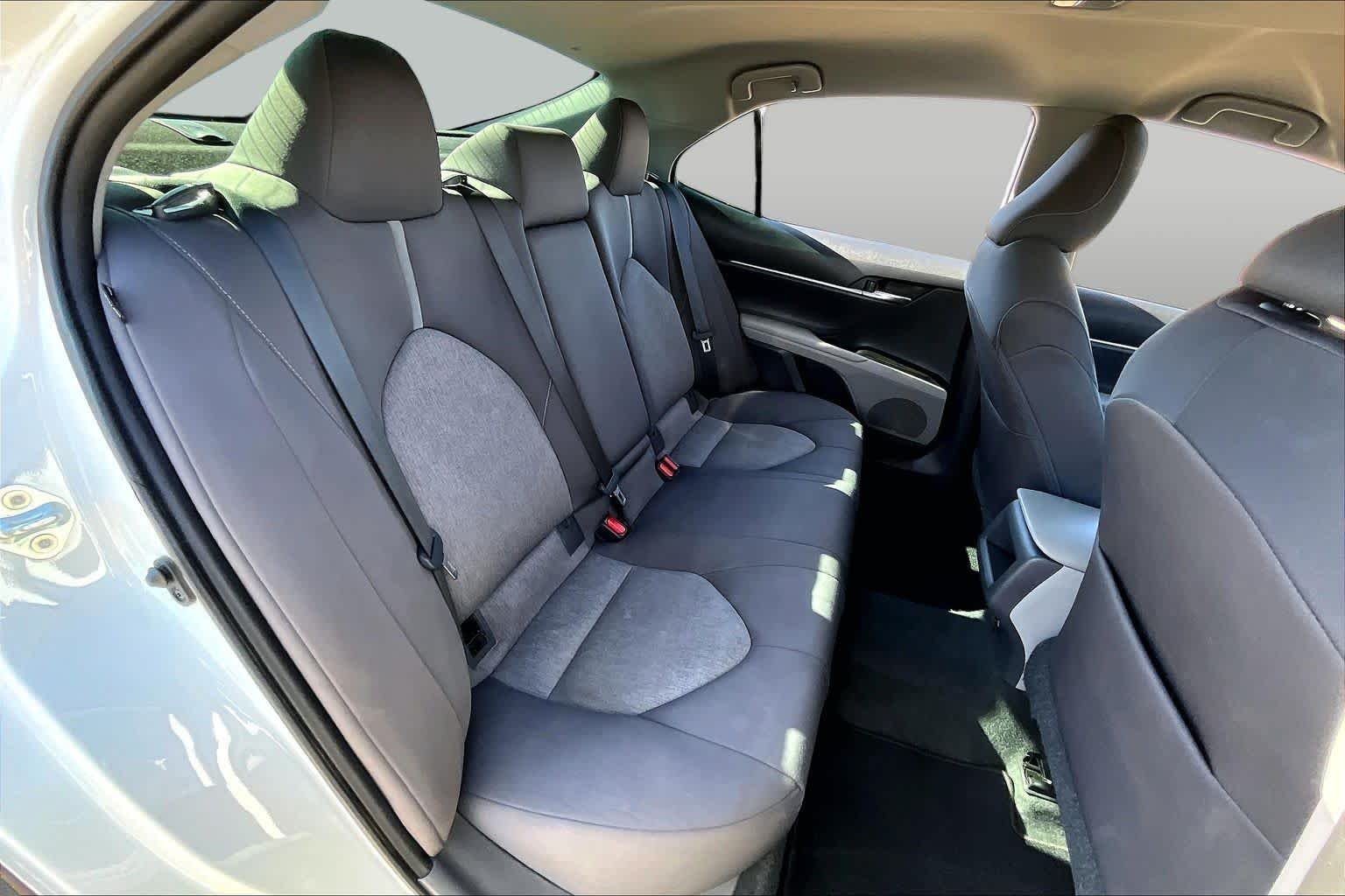 Used 2021 Super White Toyota LE image 20