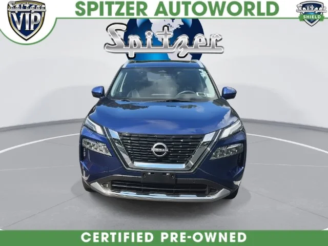 Used 2023 Blue Nissan Platinum image 4