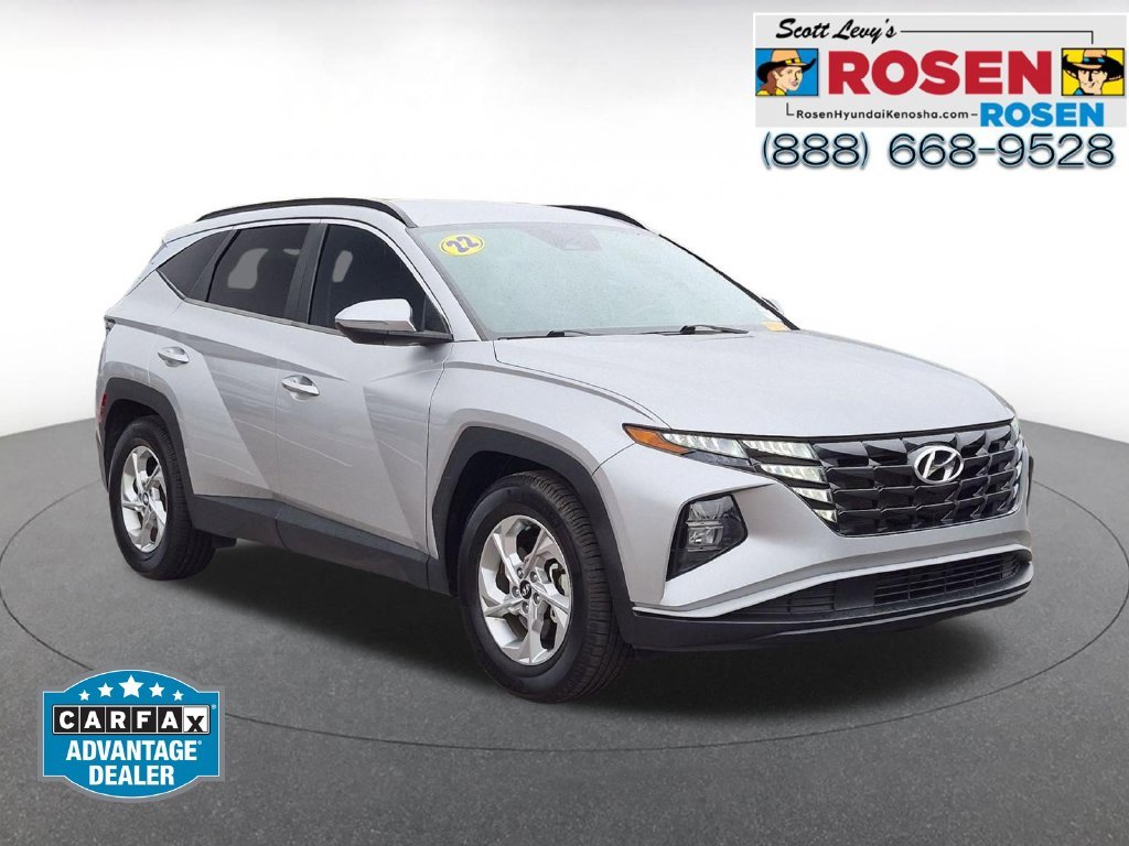 Used 2022 Silver Hyundai SEL image 1