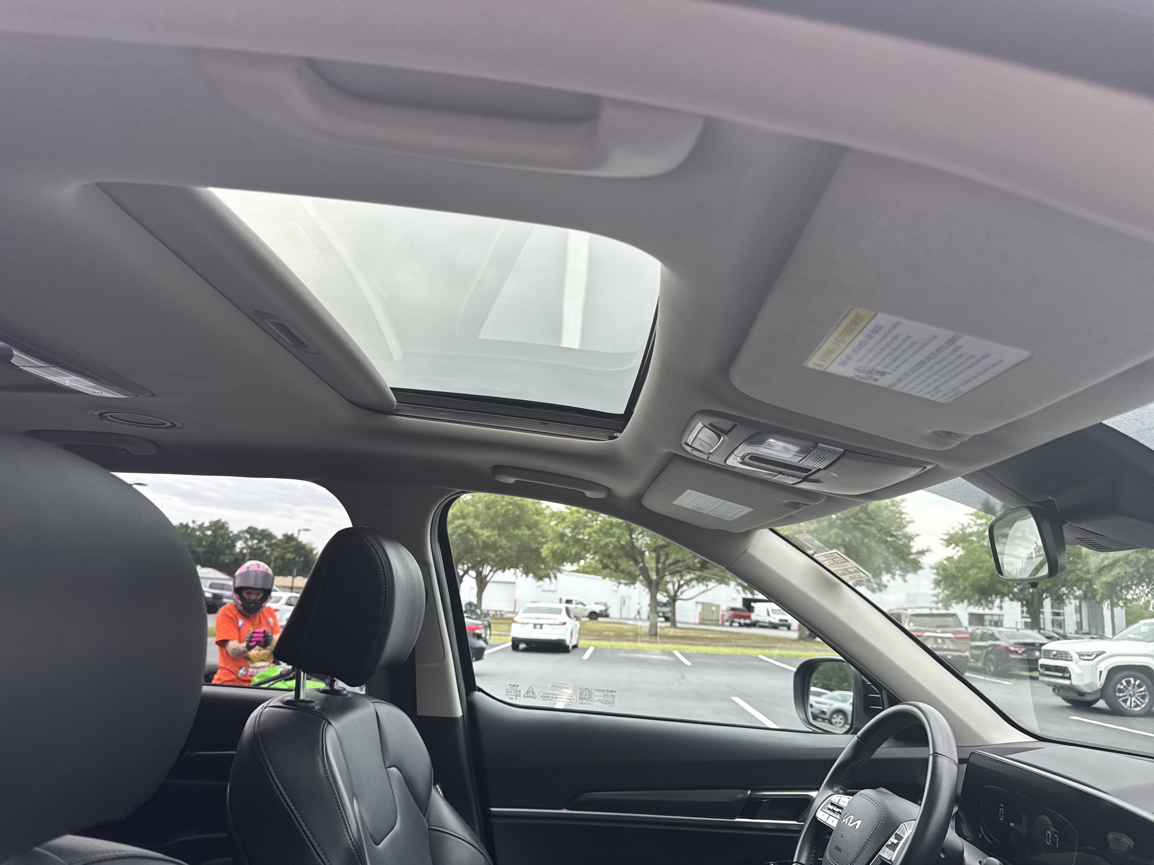 Used 2025 Ebony Black Kia S image 42