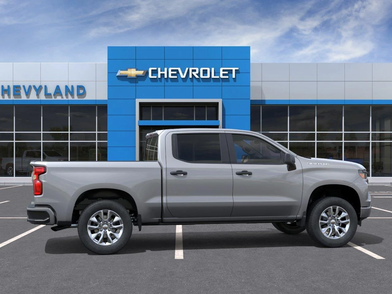 New 2026 Sterling Gray Metallic Chevrolet Custom image 5