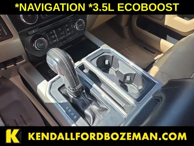Used 2017 White Platinum Metallic Tri-Coat Ford Lariat image 16