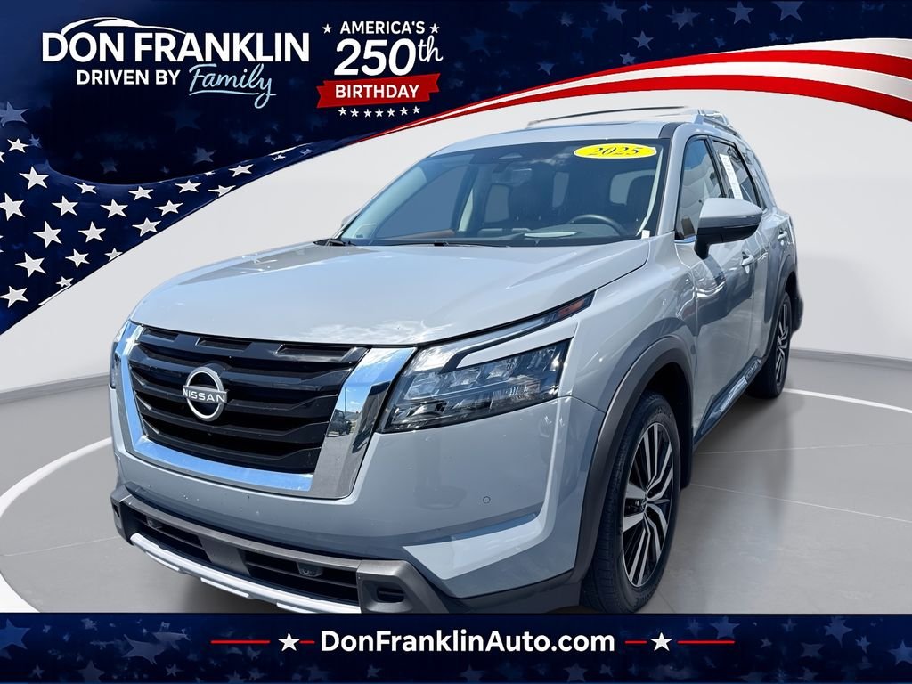 Certified Used 2025 Gray Nissan Platinum image 1