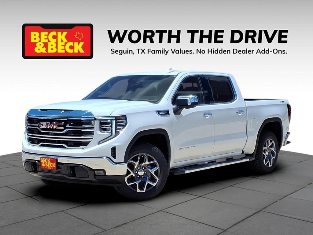 New 2026 Summit White GMC SLT image 1