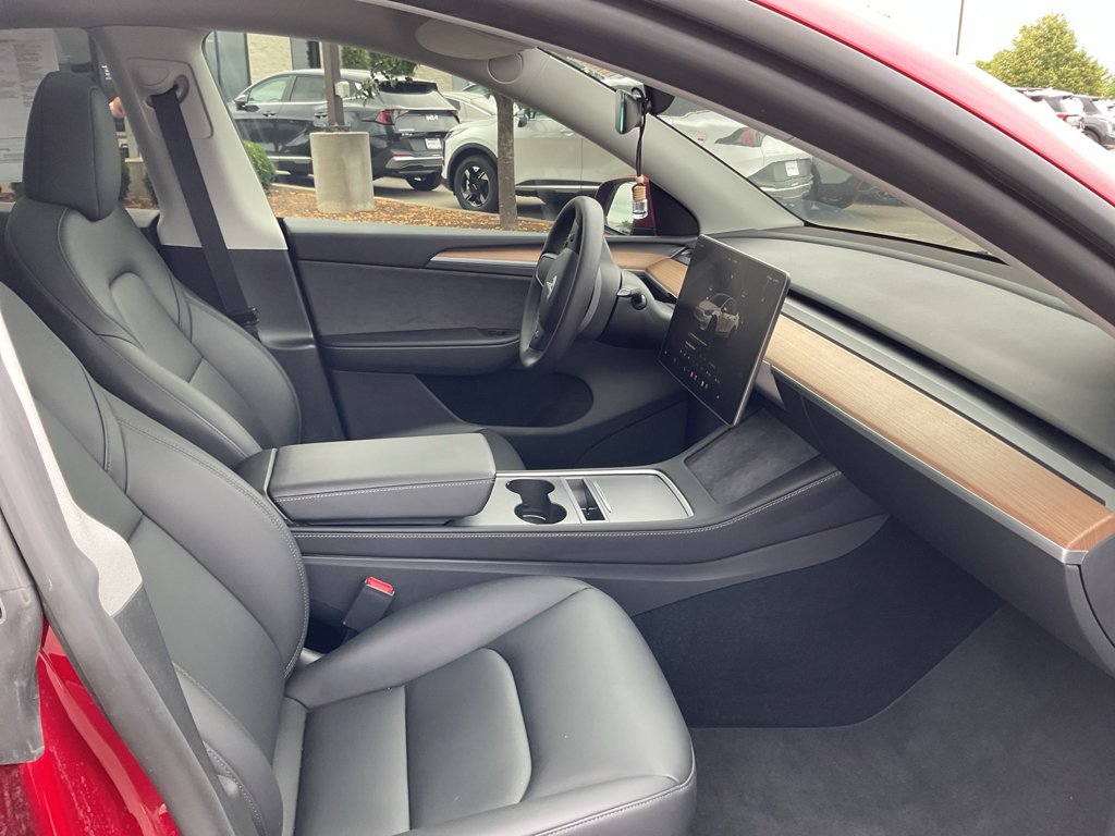 Used 2025 Ultra Red Tesla Performance image 11
