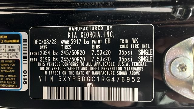 Used 2024 Black Kia SX-Prestige X-Line image 29
