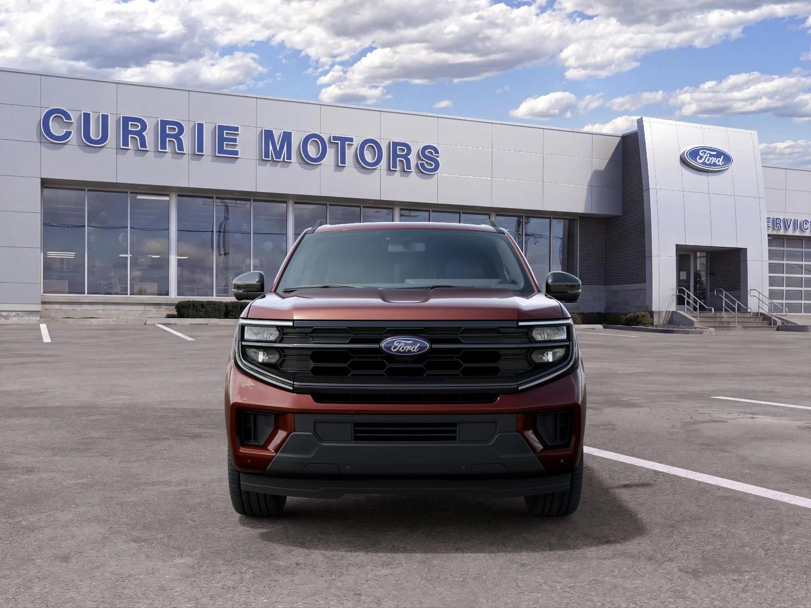 New 2027 Bronze Fire Metallic Tinted Clearcoat Ford Active image 3