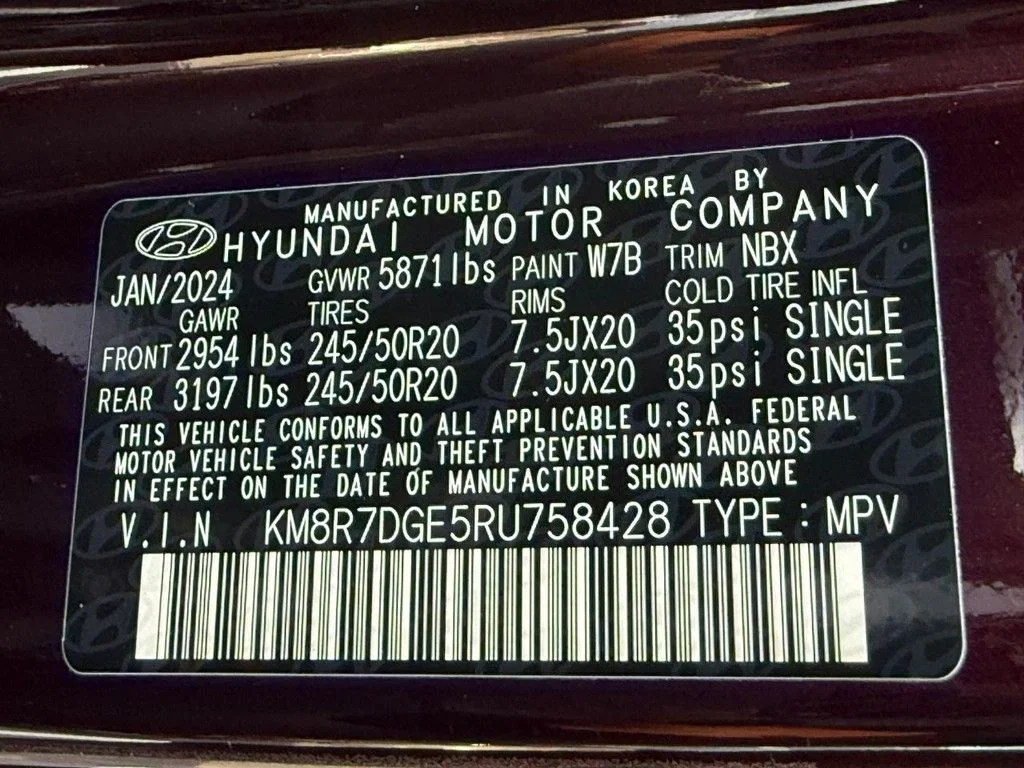 Used 2024 Red Hyundai Calligraphy image 31