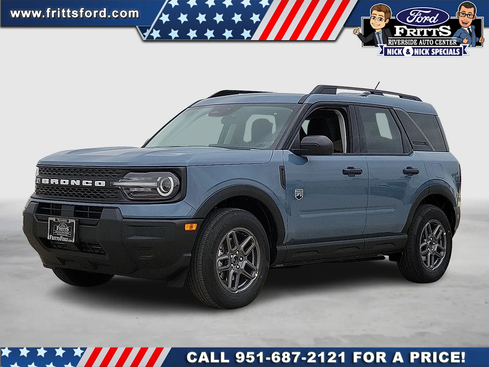 New 2026 Azure Gray Metallic Tri-Coat Ford Big Bend® image 1