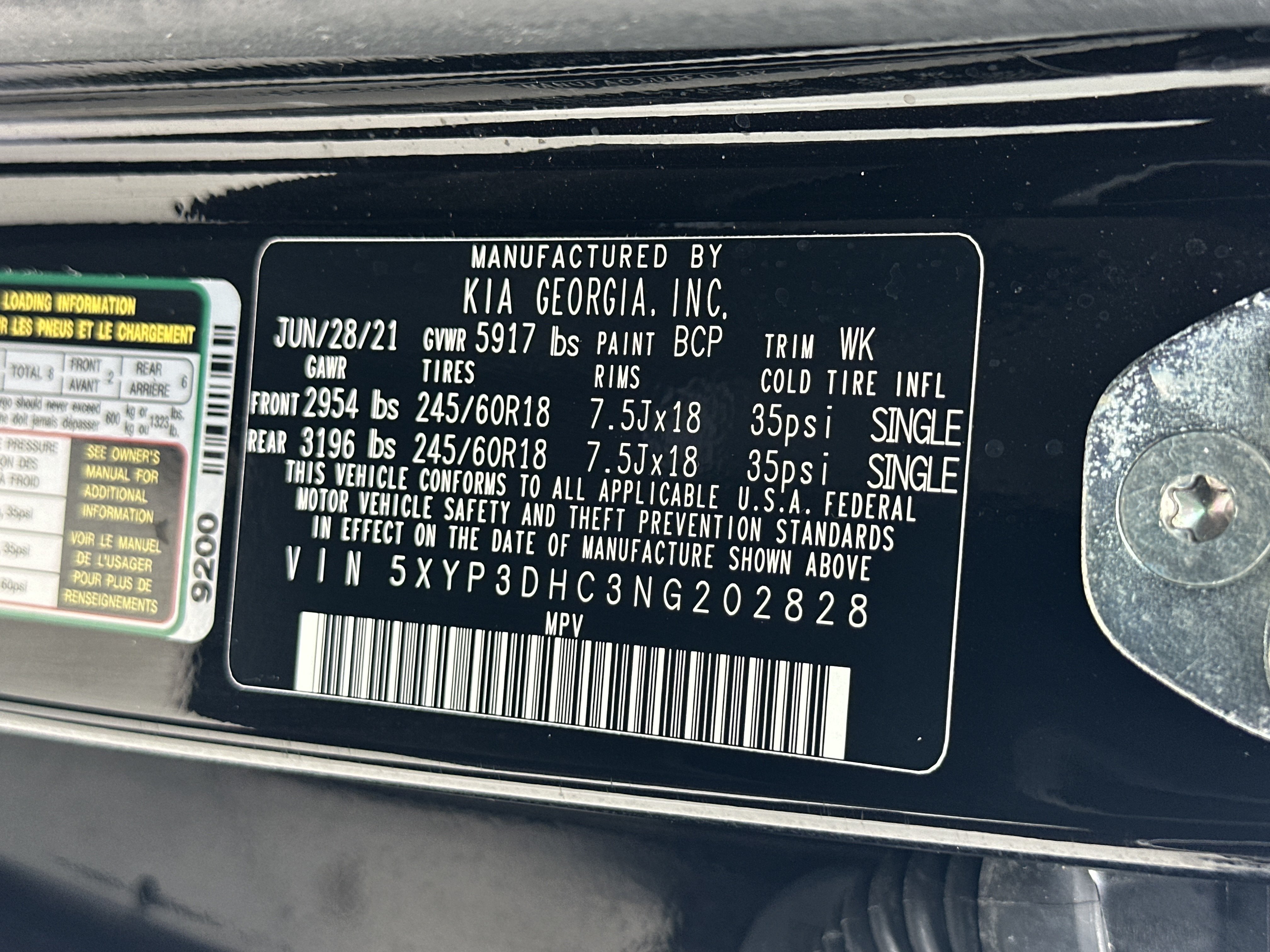 Certified Used 2022 Black Copper Kia EX image 39