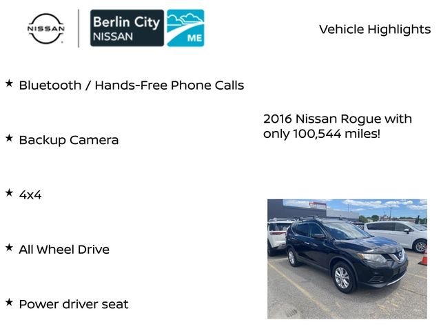 Used 2016 Black Nissan SV image 2