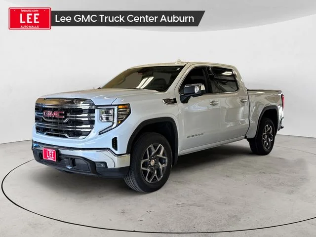 New 2026 White GMC SLT image 1