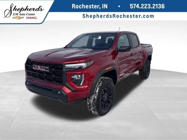 Volcanic Red Tintcoat 2026 GMC Canyon Elevation Crew Cab 4WD Pickup Truck Four-Wheel Drive