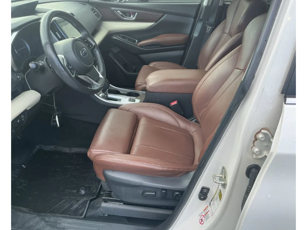 Used 2019 Crystal White Pearl Subaru Touring image 2