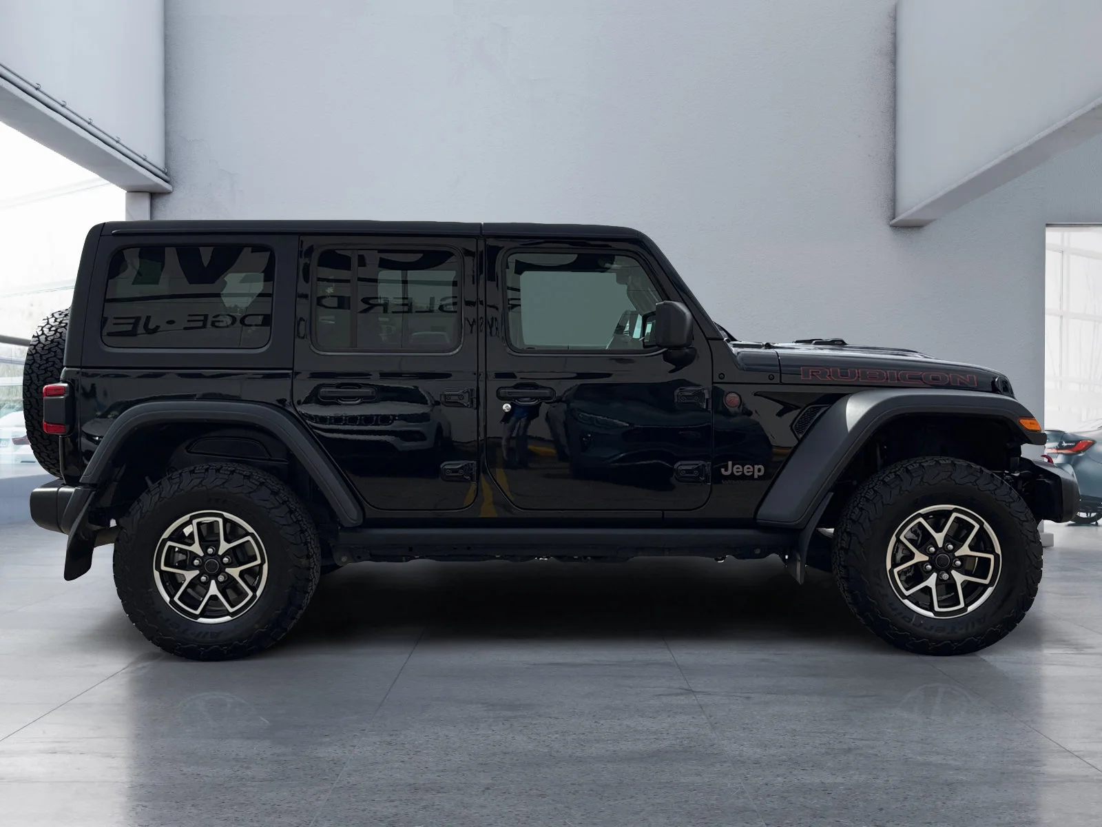 New 2025 Black Jeep Rubicon image 6