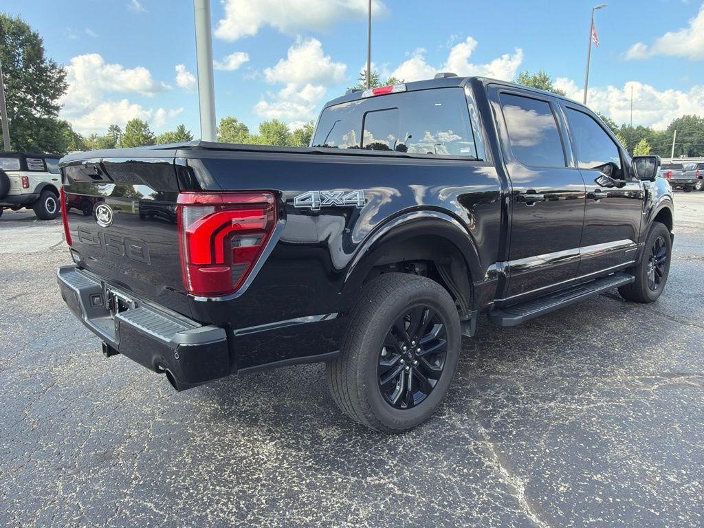 Used 2025 Agate Black Metallic Ford Lariat image 9