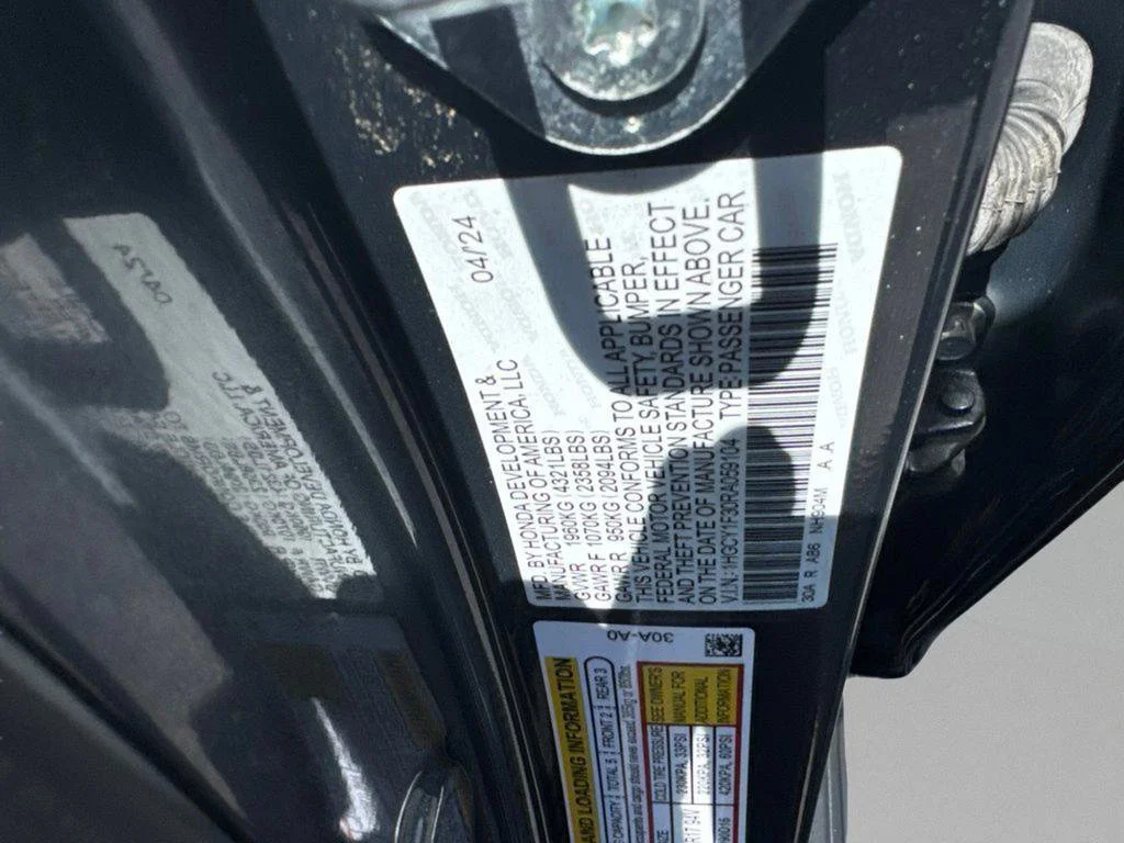 Used 2024 Gray Honda EX image 23