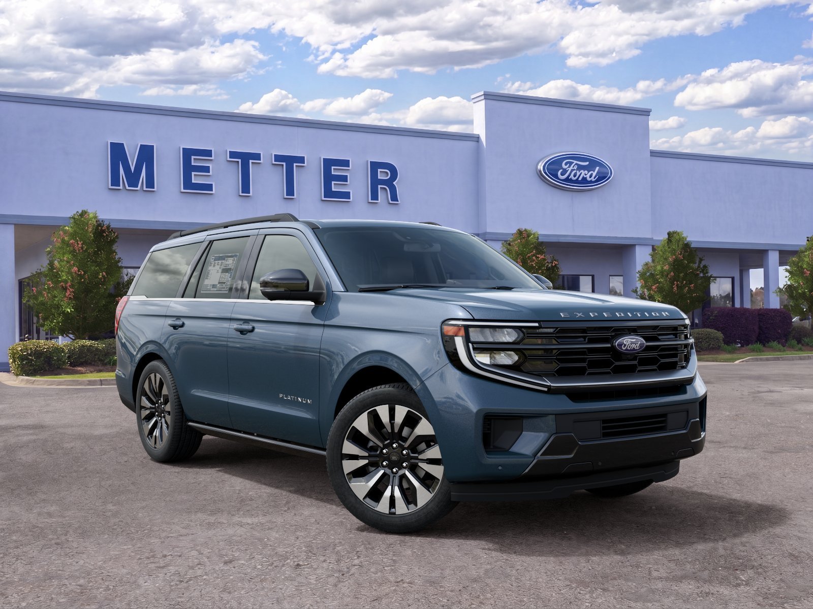 New 2027 Nocturnal Blue Metallic Ford Platinum image 1