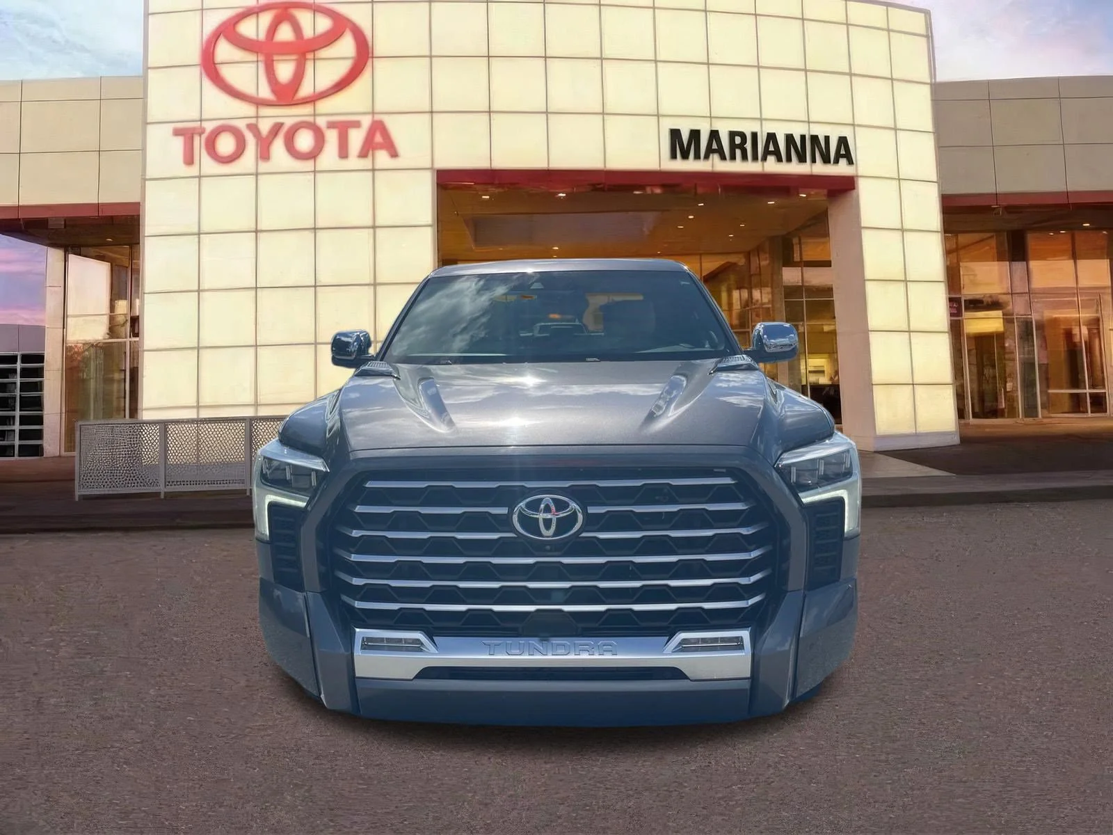 Used 2022 Magnetic Gray Metallic Toyota Capstone Hybrid image 2