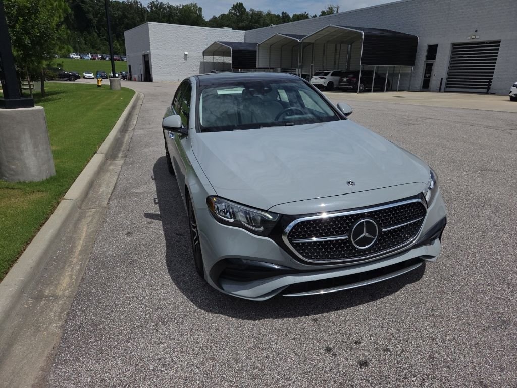 Certified Used 2024 MANUFAKTUR Alpine Gray Mercedes-Benz E 350 image 1
