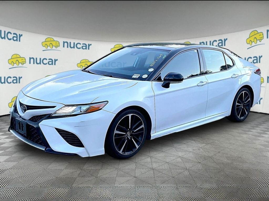 Certified Used 2019 Beige Toyota XSE image 3