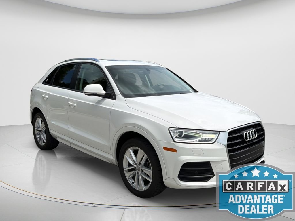 Used 2017 White Audi 2.0T Premium Plus image 3