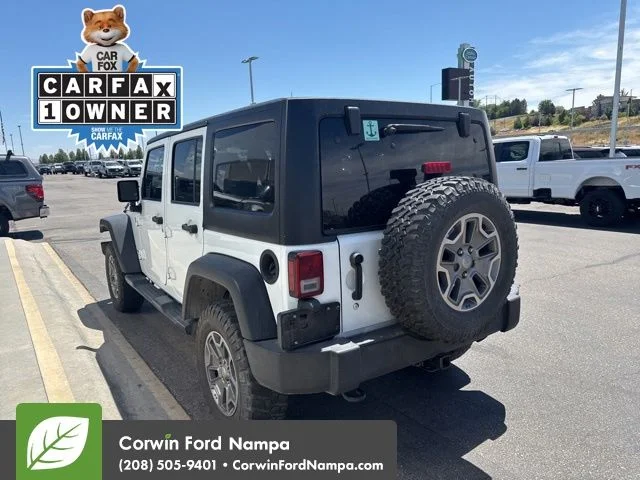 Used 2015 White Jeep Unlimited Rubicon image 8