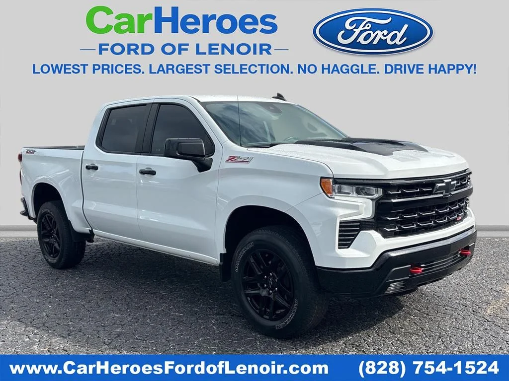 Certified Used 2023 Summit White Chevrolet LT Trail Boss image 1