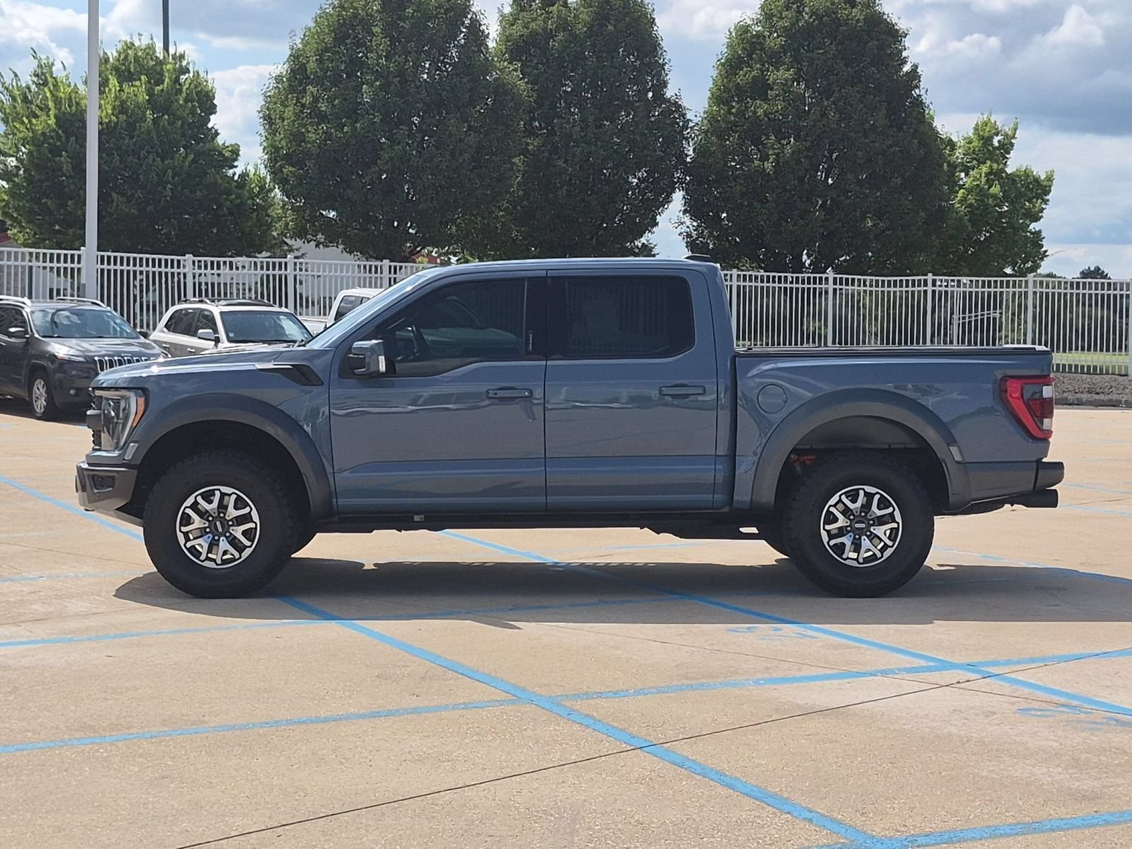 Used 2023 Azure Gray Metallic Ford Raptor 4WD image 9