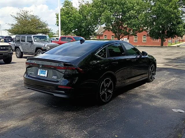 Certified Used 2024 Crystal Black Pearl Honda Sport image 3