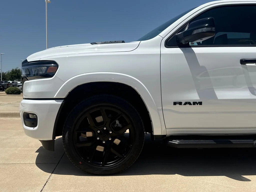 New 2026 Bright White Clear-Coat Exterior Paint RAM Laramie image 5