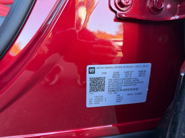 Used 2024 Radiant Red Tintcoat Chevrolet RS image 25