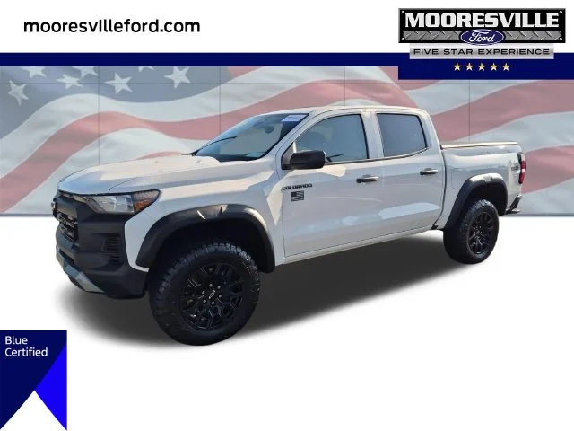 Certified Used 2023 White Chevrolet Trail Boss image 1