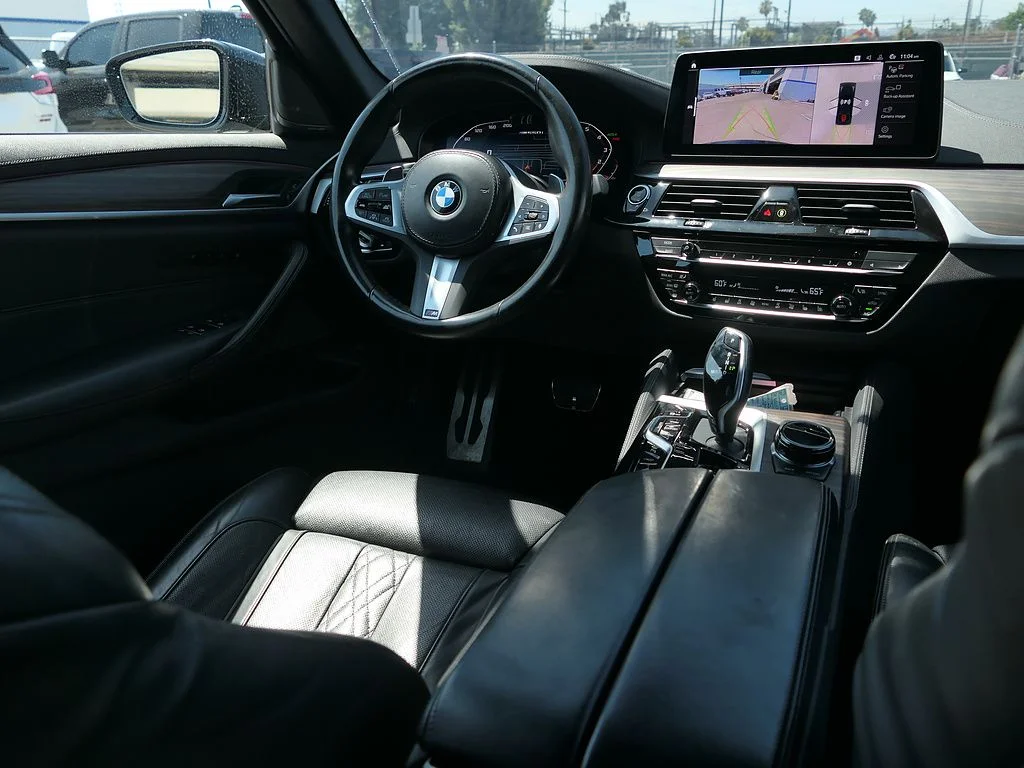 Used 2023 Carbon Black Metallic BMW M550i xDrive image 26