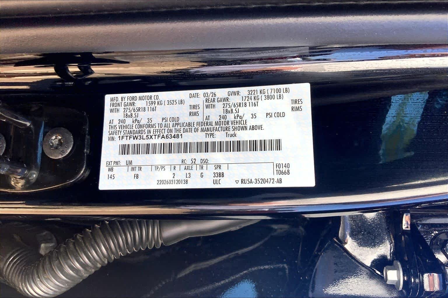 Certified Used 2026 Agate Black Metallic Ford XLT image 37