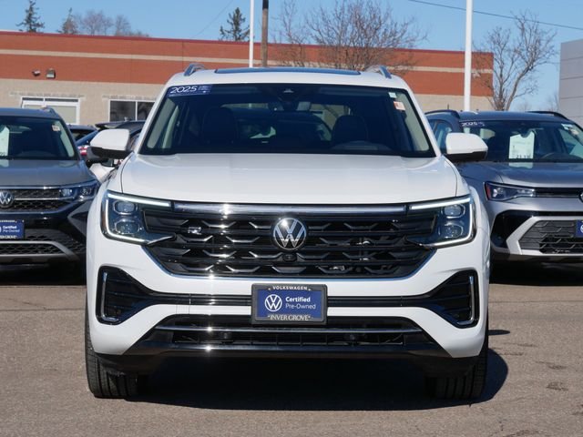 Certified 2025 Volkswagen Atlas SEL Premium R-Line with VIN 1V2FR2CA3SC511900 for sale in Inver Grove Heights, Minnesota