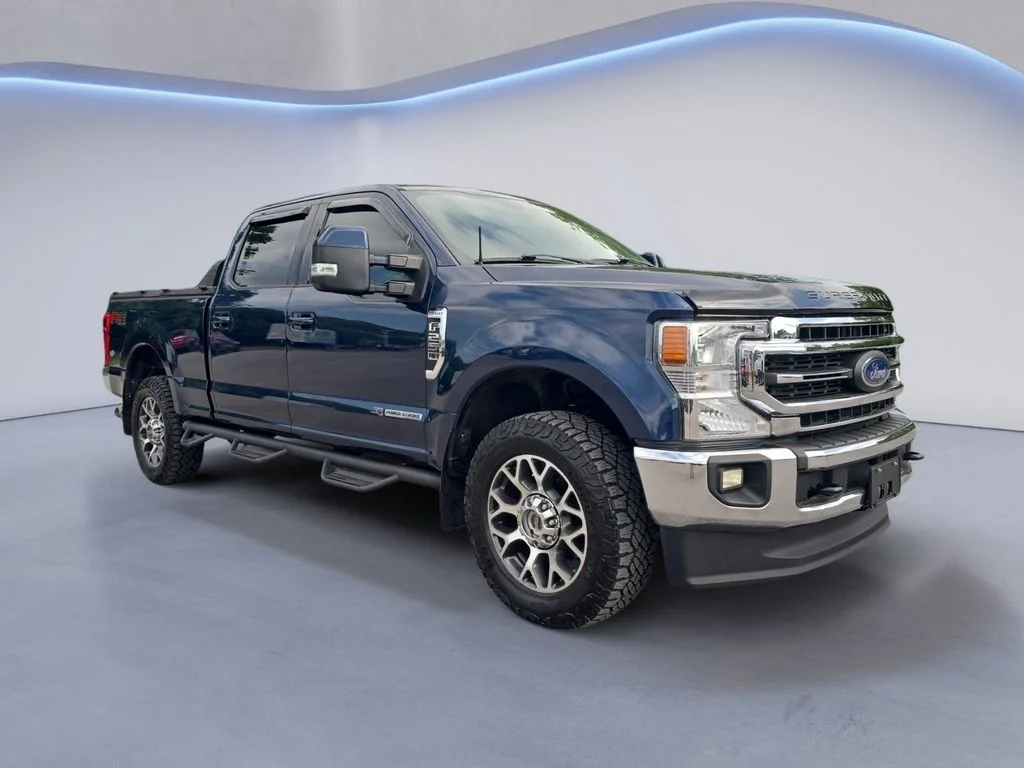 Used 2020 Blue Jeans Metallic Ford LARIAT image 8