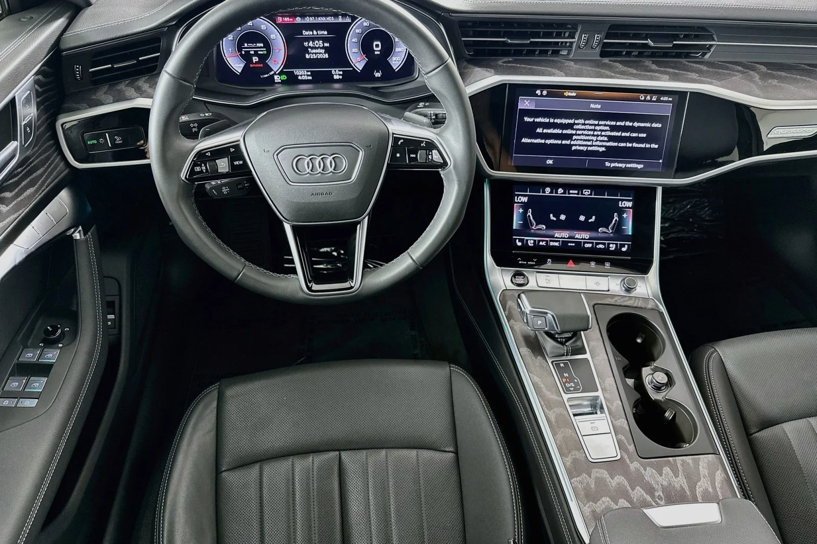 Used 2025 Mythos Black Metallic Audi Premium Plus image 5