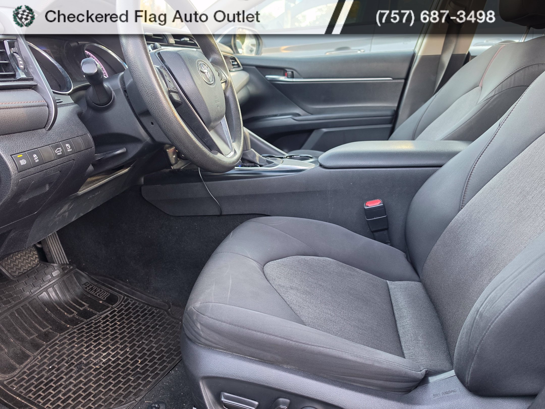 Used 2020 Celestial Silver Metallic Toyota LE image 8