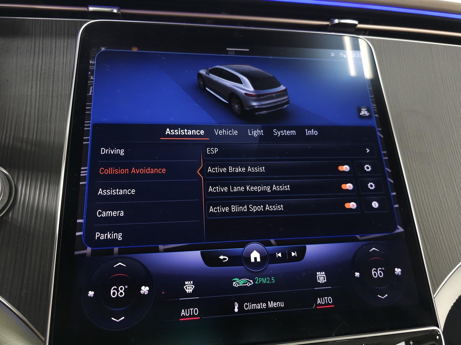 Used 2023 Blue Mercedes-Benz EQS 450 4MATIC® image 29