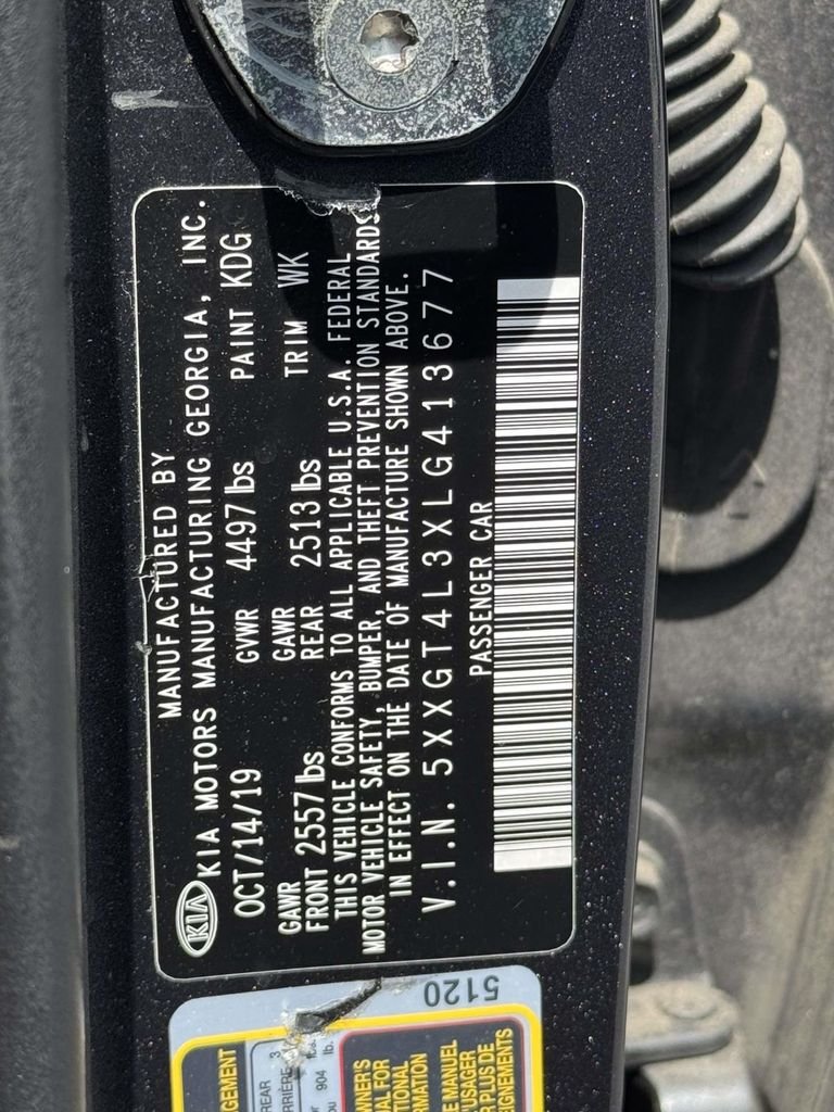 Used 2020 Gray Kia LX image 29