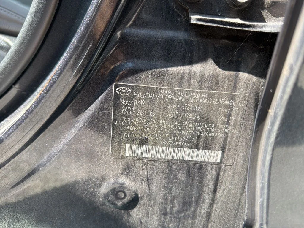 Used 2020 Portofino Gray Hyundai SEL image 14