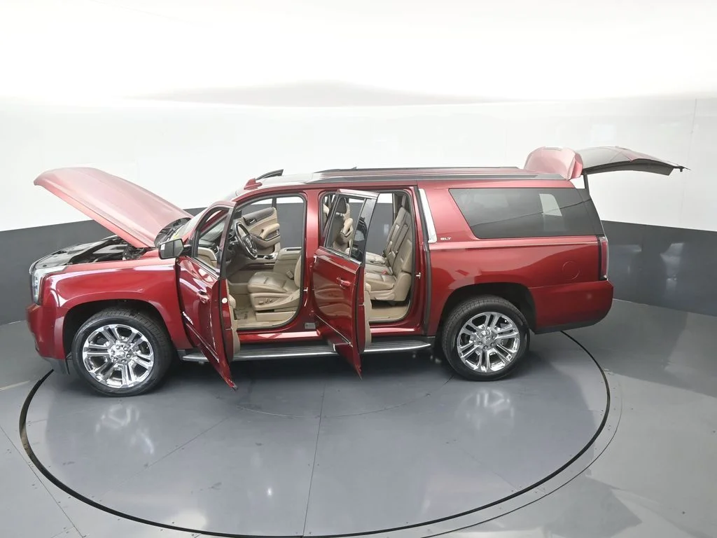 Used 2019 Crimson Red Tintcoat GMC SLT image 71