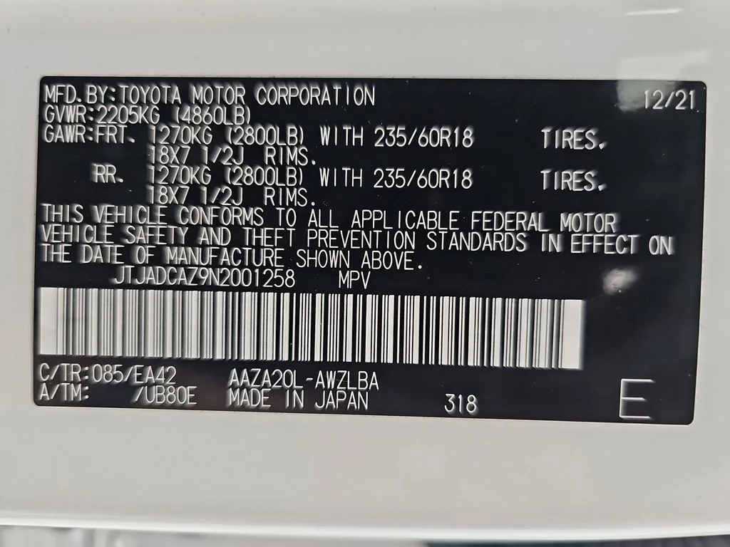 Used 2022 White Lexus 250 Base image 46