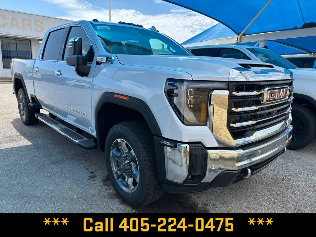 New 2026 Glacier White Tricoat GMC SLT image 11