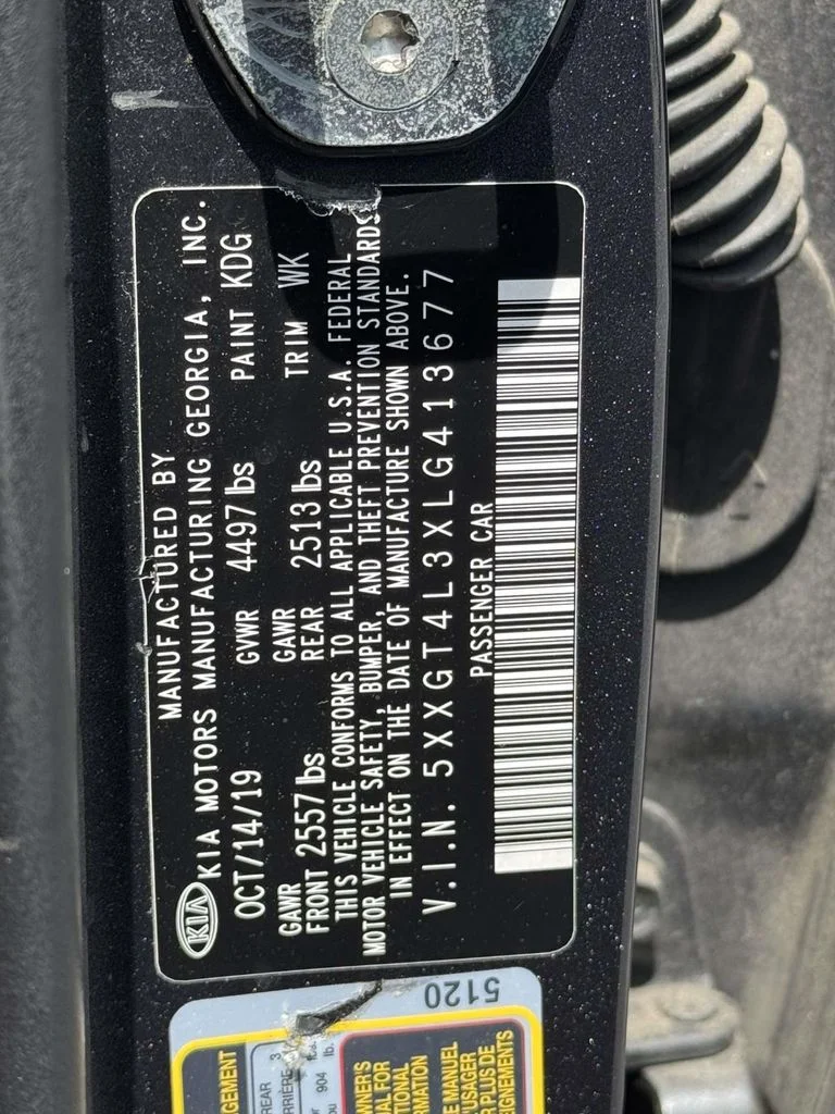 Used 2020 Gray Kia LX image 29