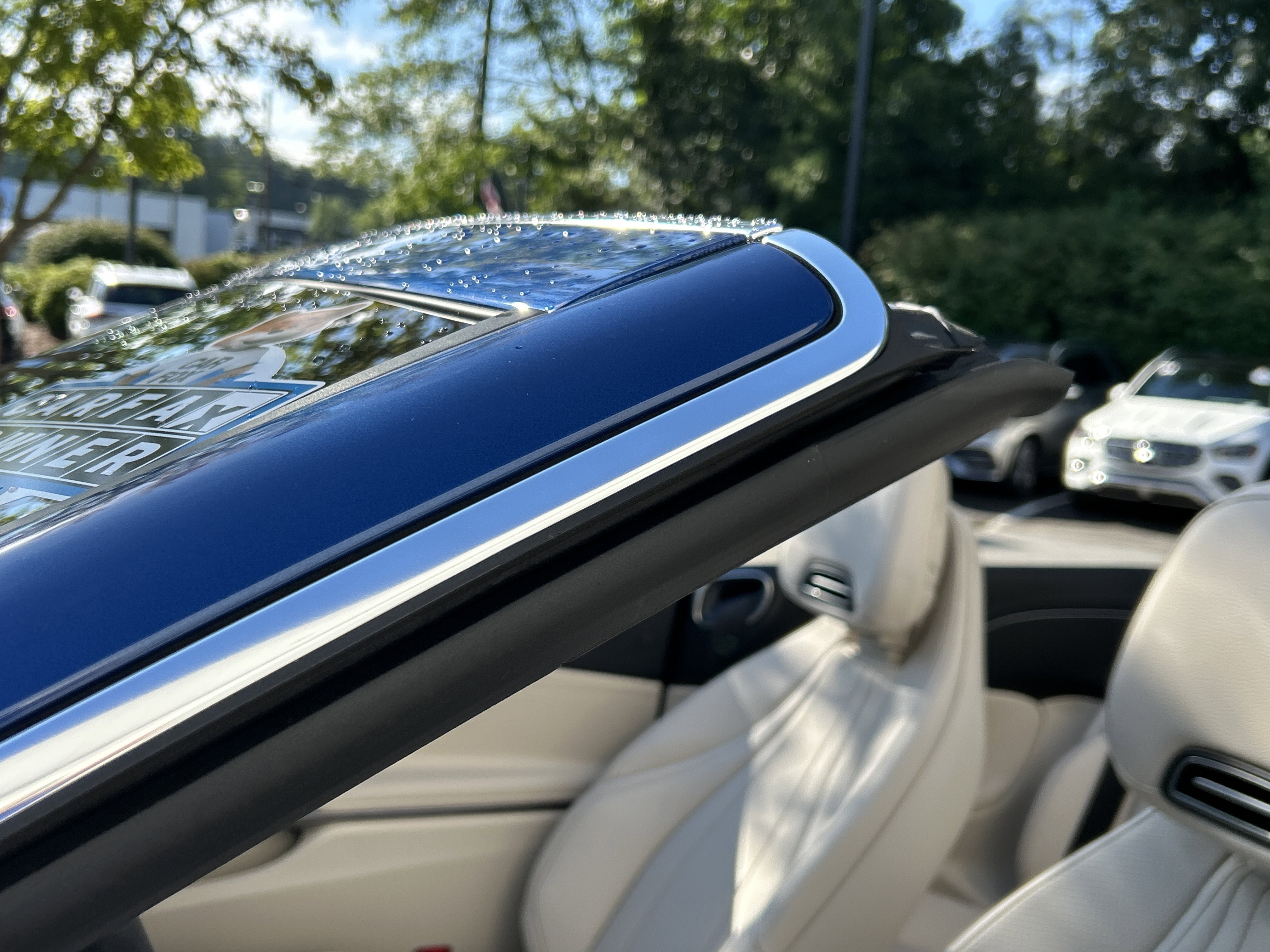 Certified Used 2025 Sterling Blue Metallic Mercedes-Benz CLE 300 4MATIC® Cabriolet image 57