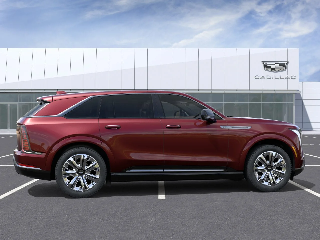 New 2025 Black Cherry Tintcoat Cadillac Luxury 1 image 5