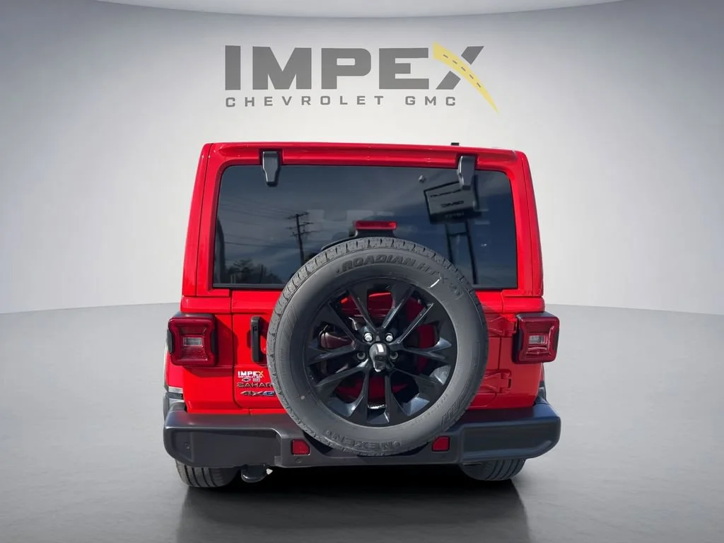 Used 2025 Red Jeep Sahara image 5
