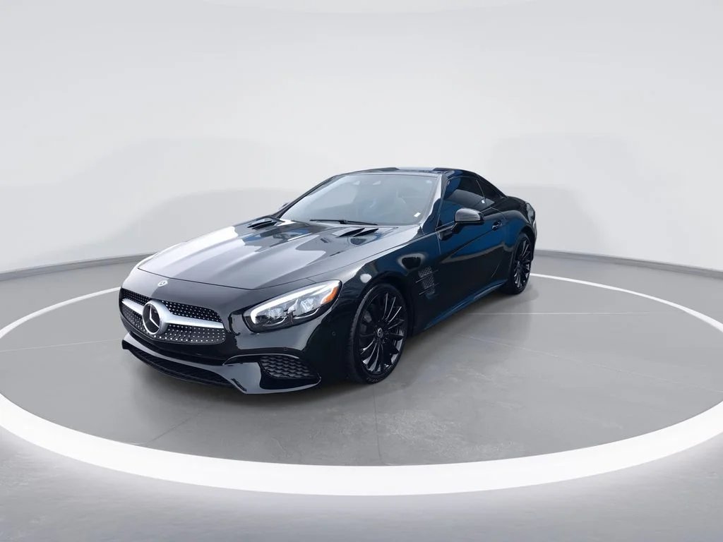 Used 2017 Black Mercedes-Benz SL 450 image 4